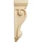 Ekena Millwork 6 1/4"W x 4"D x 12"H Cole Pilaster Wood Corbel, Maple CORW06X04X12COMA - alternate 4